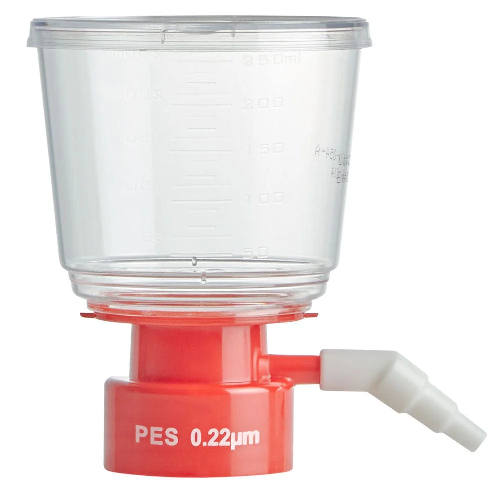 Diamond PureFlow Bottle Top Filter, 250mL, PES Membrane, 0.22μm Porosity, STERILE, Individually Wrapped