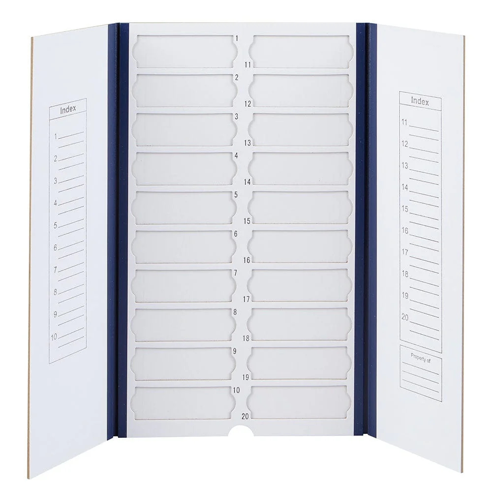 Globe Scientific 20-Place Cardboard Slide Mailers - Image 2