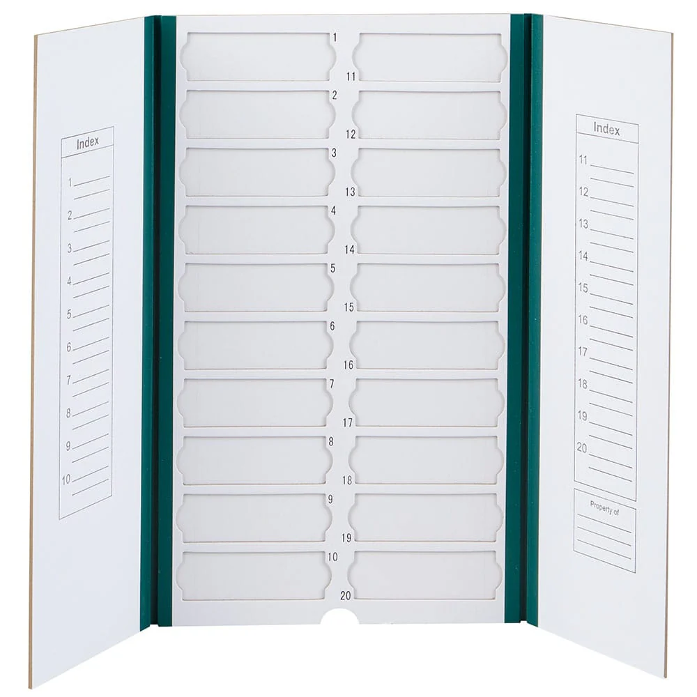 Globe Scientific 20-Place Cardboard Slide Mailers - Image 3