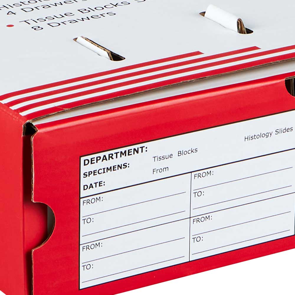Globe Scientific Cardboard Storage Cabinets for Slides and Paraffin Blocks - Image 5