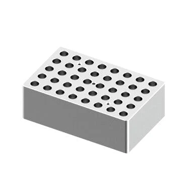 Scilogex Block, used for 1.5/2.0mL tubes, 40 holes (15 x 9.5 x 5cm)