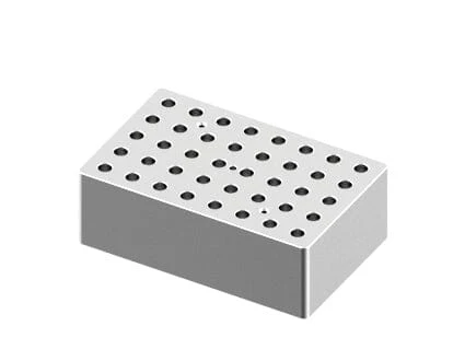 Scilogex Block, used for 0.5mL tubes, 40 holes (15 x 9.5 x 5cm)