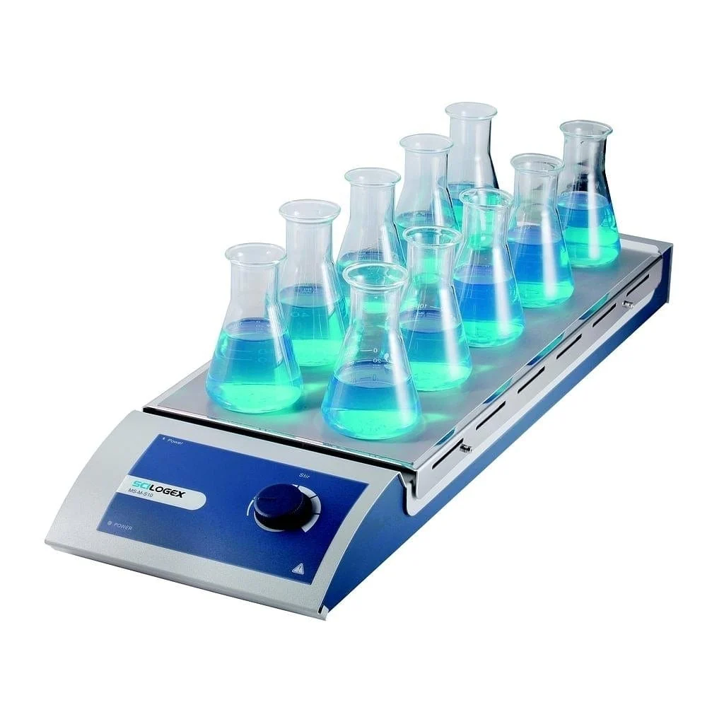 Scilogex SCI-S10 10-Place Analog Magnetic Stirrer