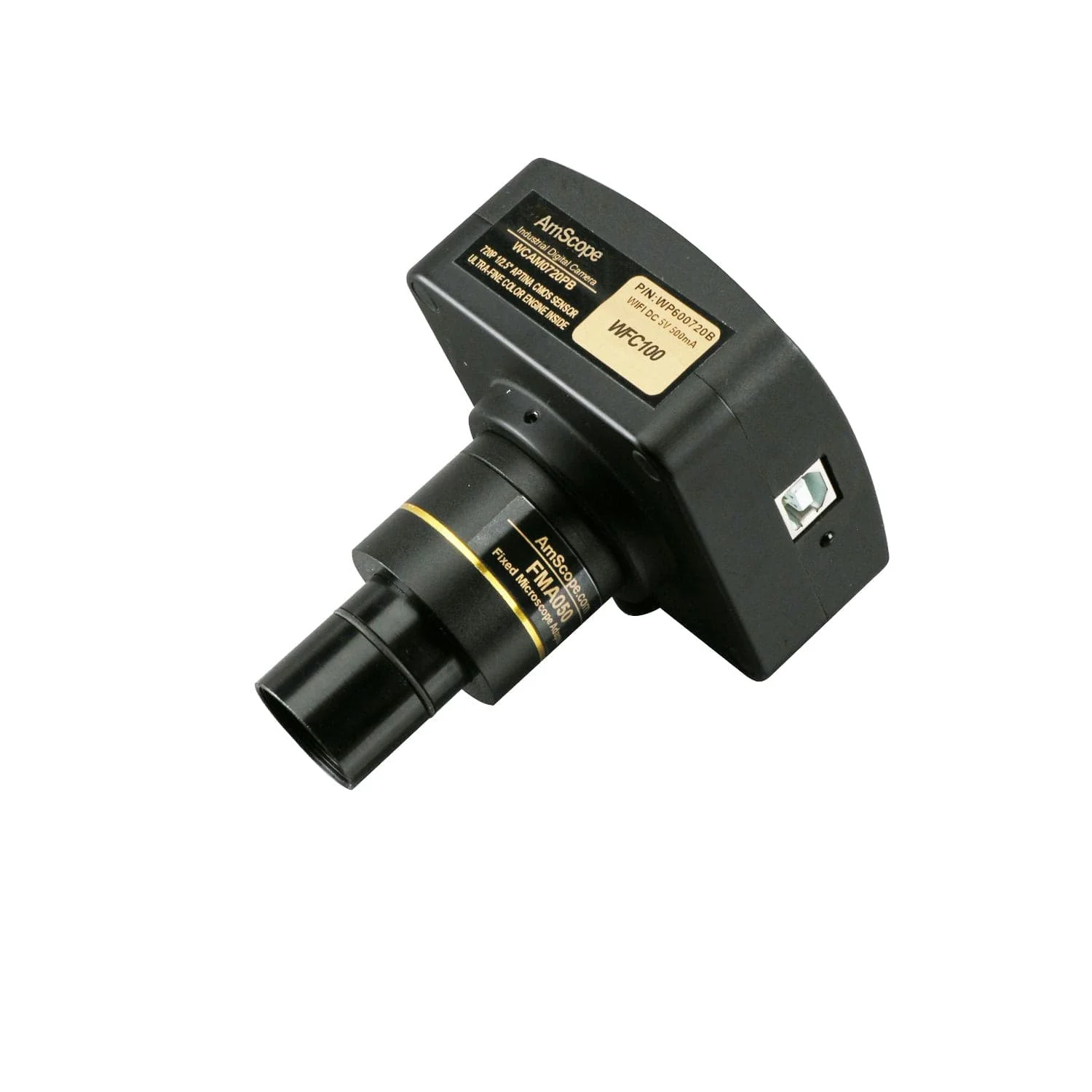 AmScope WF Series 720p Wi-Fi Microscope Digital Camera + Software