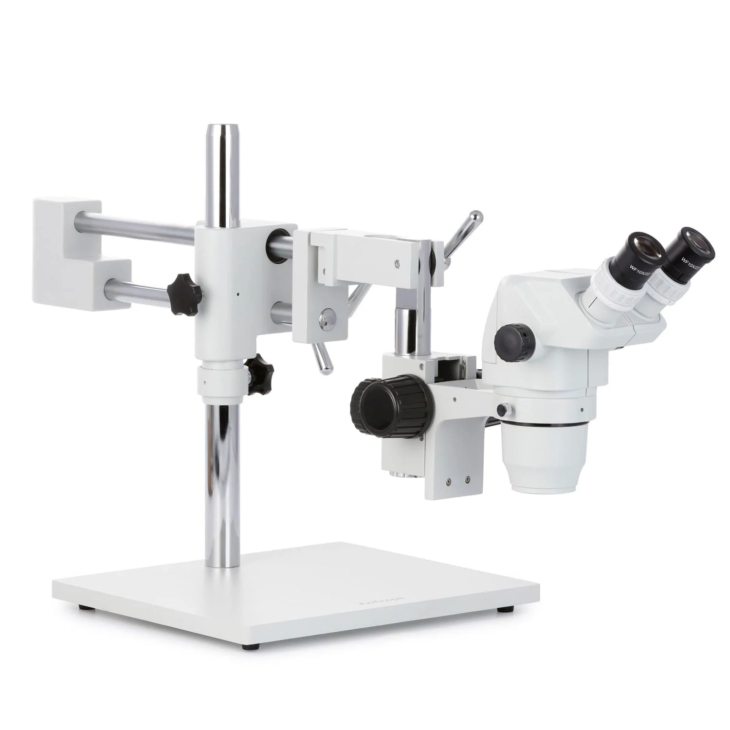 AmScope ZM-4 Series Extreme Widefield Binocular Stereo Microscope With Magnification Options on 3D Boom Stand - Image 4