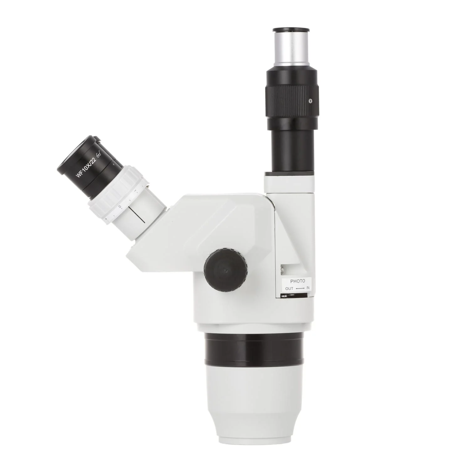 AmScope 6.7X-45X Magnification Ultimate Trinocular Stereo Zoom Microscope Head - Image 3