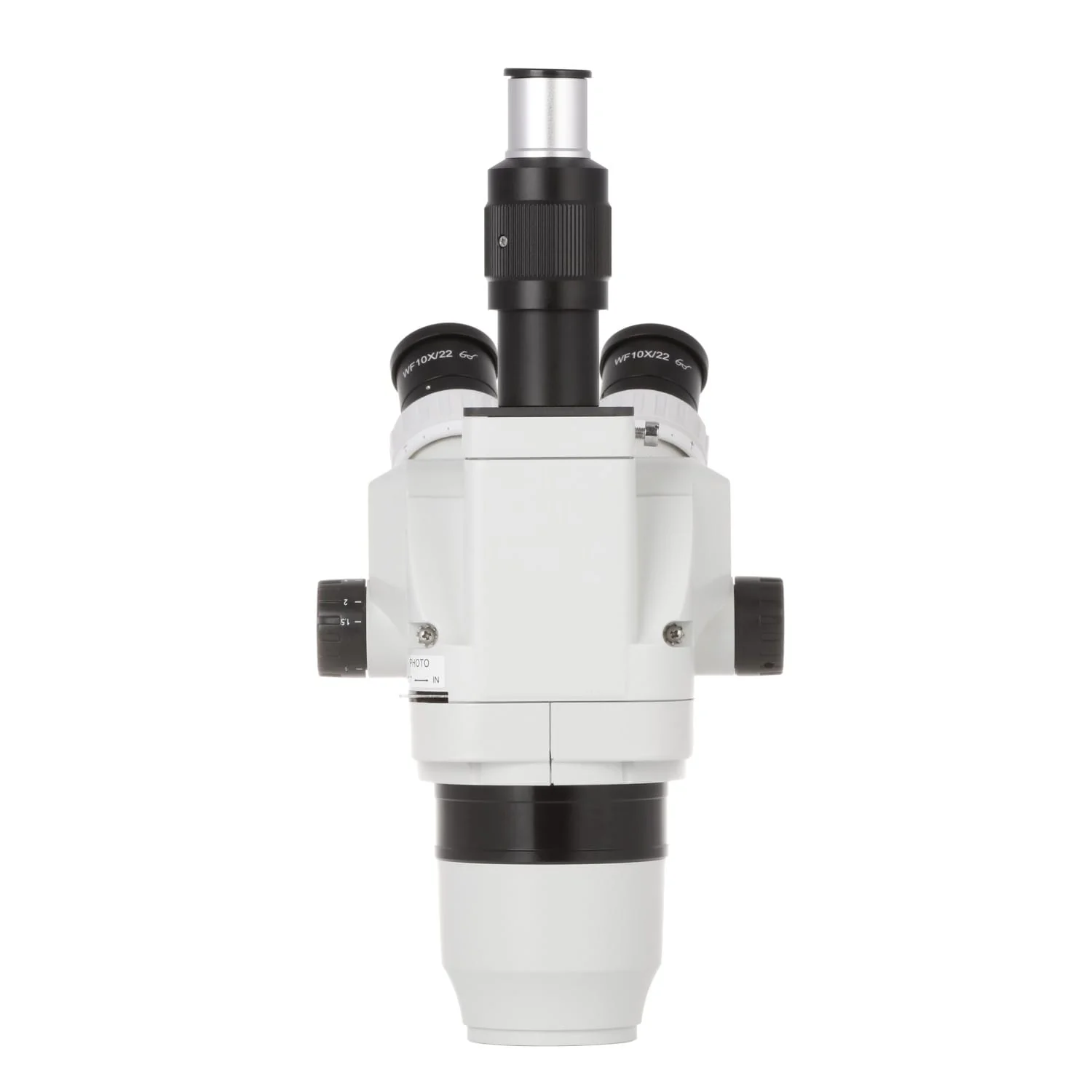 AmScope 6.7X-45X Magnification Ultimate Trinocular Stereo Zoom Microscope Head - Image 6